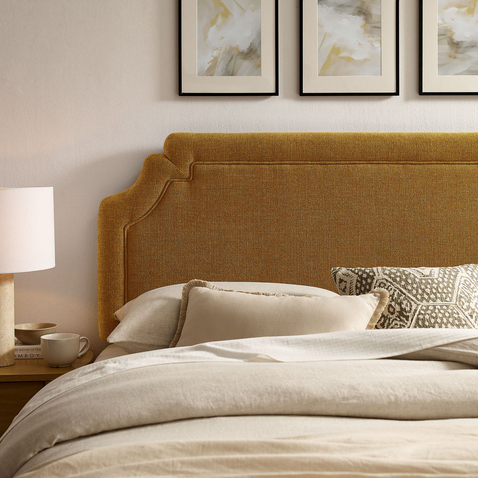 Magnolia Upholstered Fabric Queen Size Headboard by Modway
