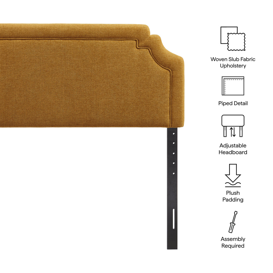 Magnolia Upholstered Fabric Queen Size Headboard by Modway
