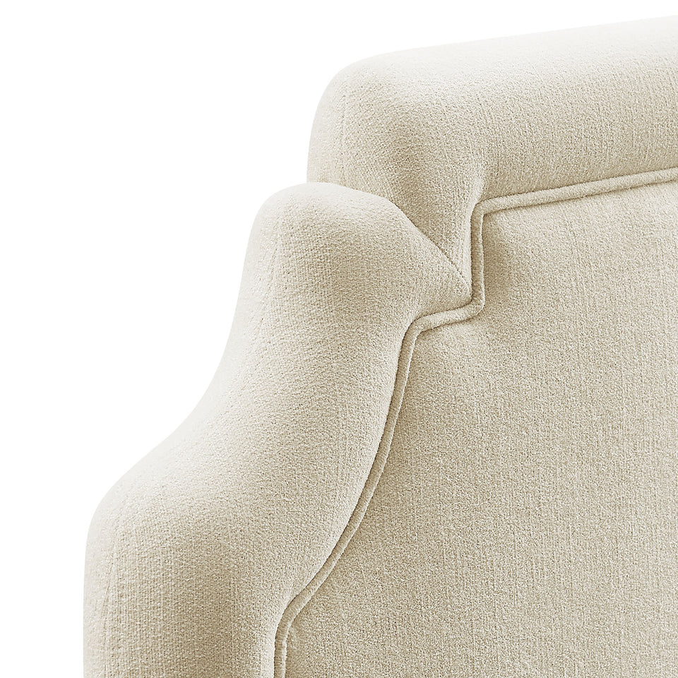 Magnolia Upholstered Fabric Queen Size Headboard by Modway
