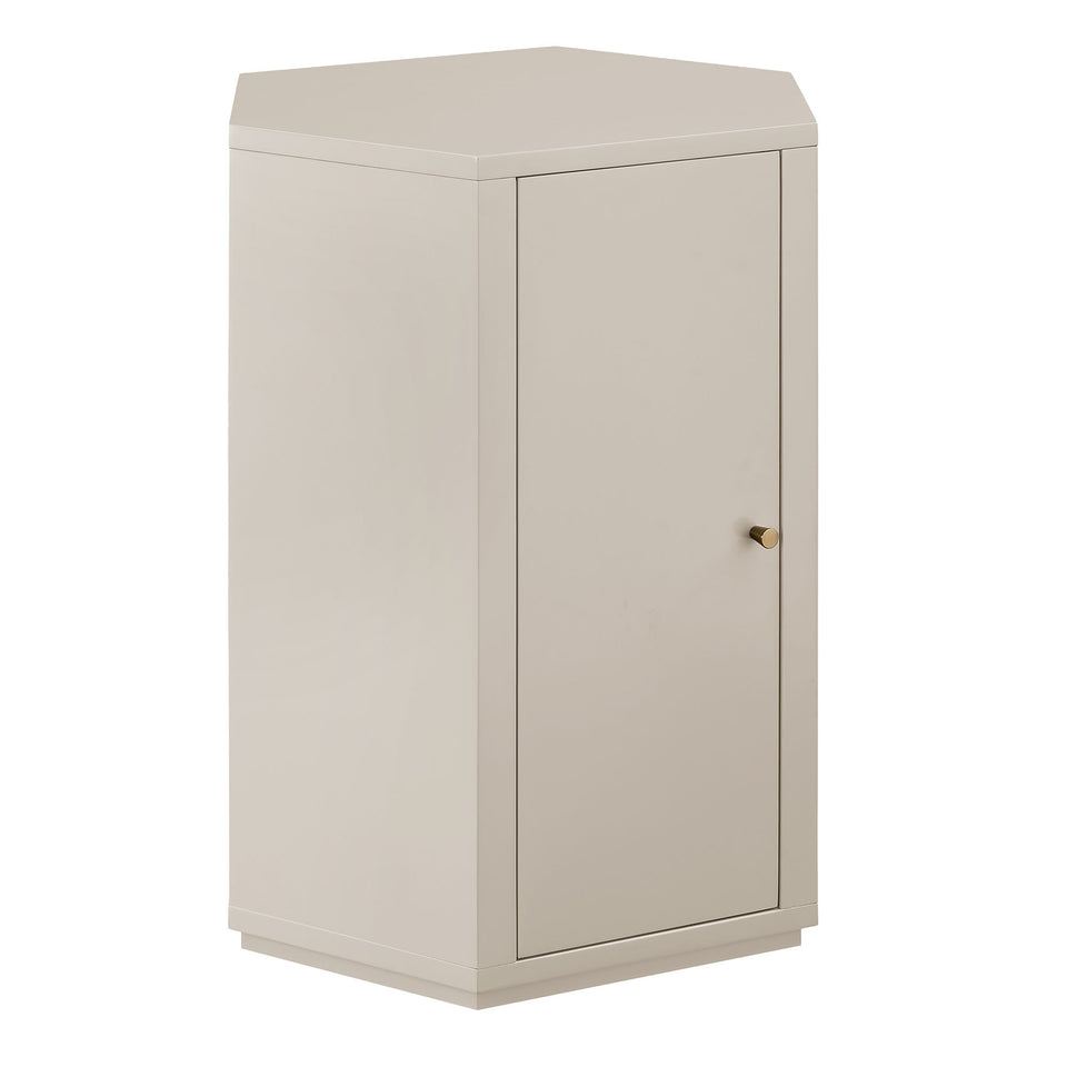 Kade Faceted Semi-Gloss Side Table by Modway