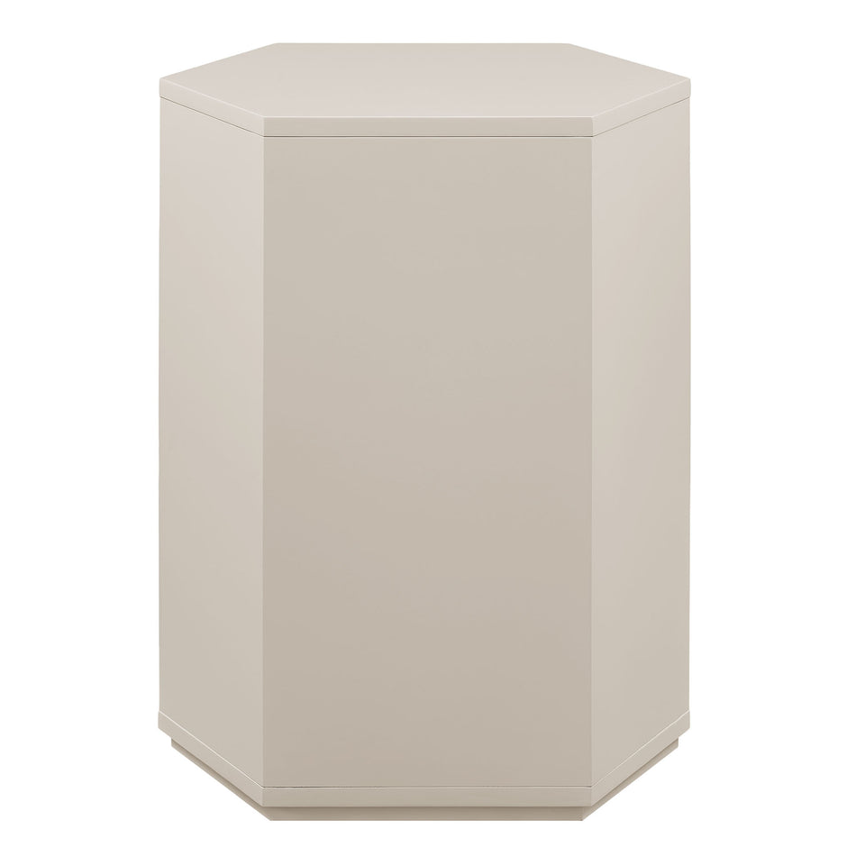Kade Faceted Semi-Gloss Side Table by Modway