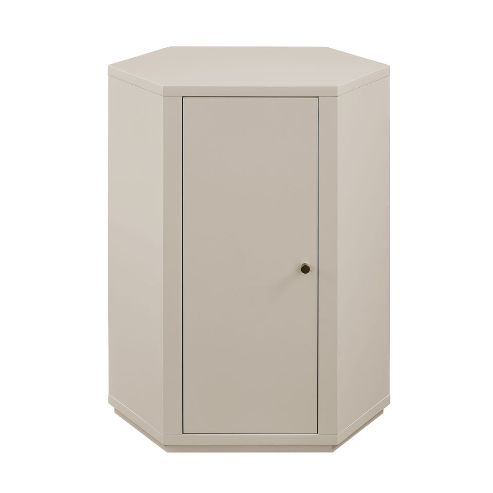 Kade Faceted Semi-Gloss Side Table by Modway