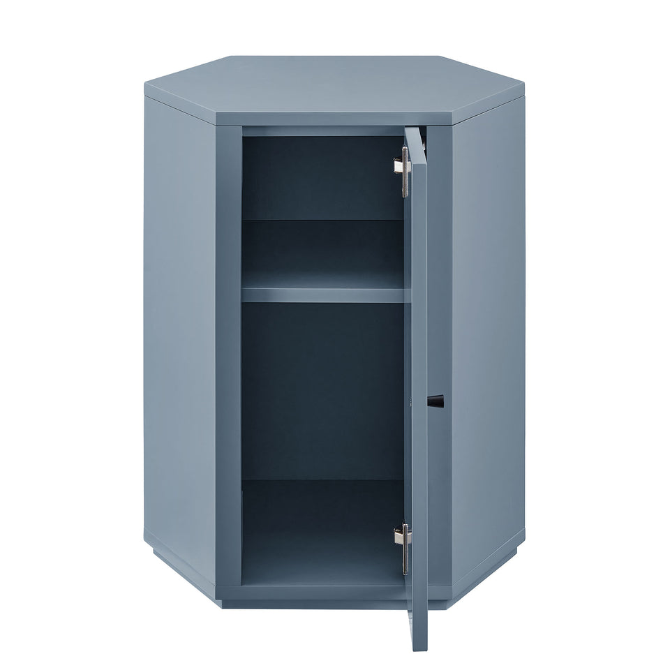 Kade Faceted Semi-Gloss Side Table by Modway