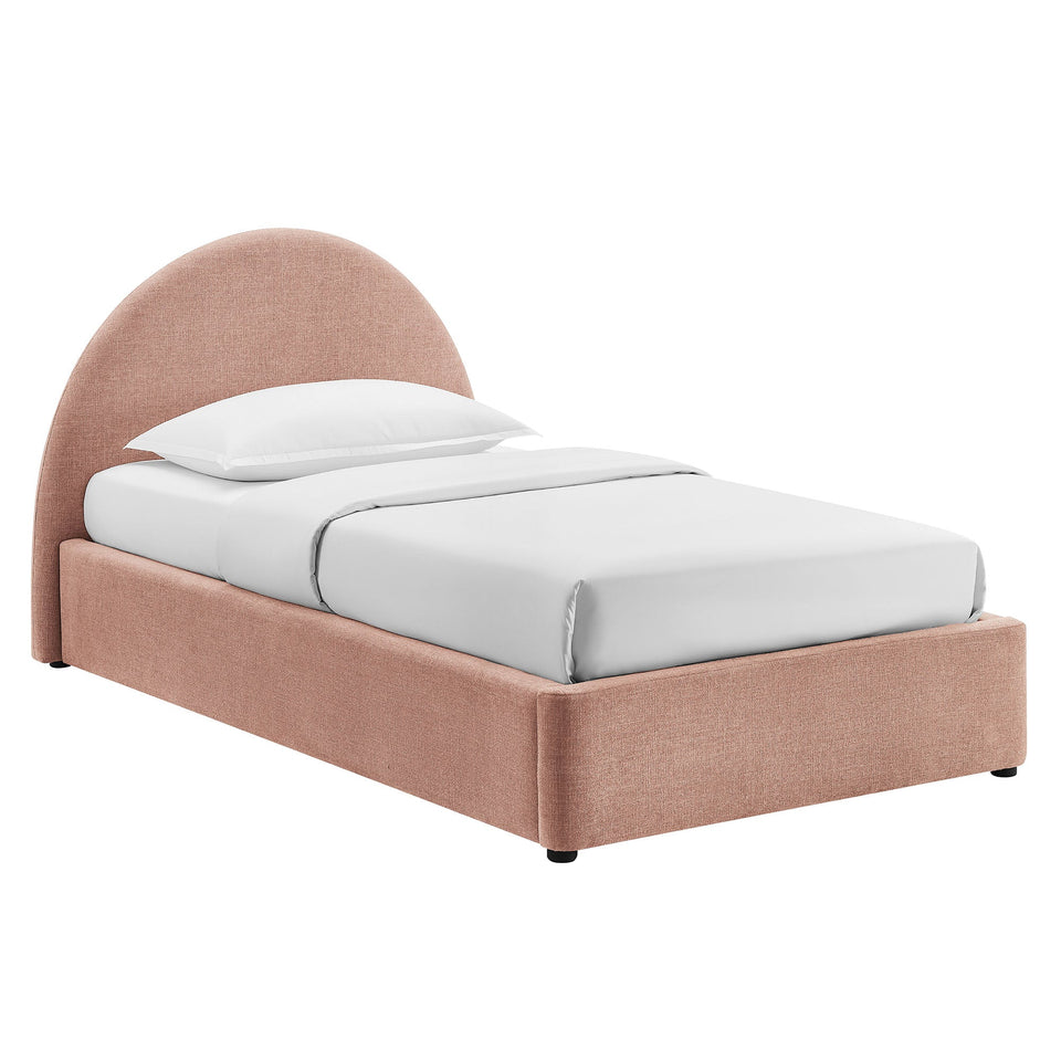 Resort Upholstered Fabric Storage Platform Bed Frame by Modway