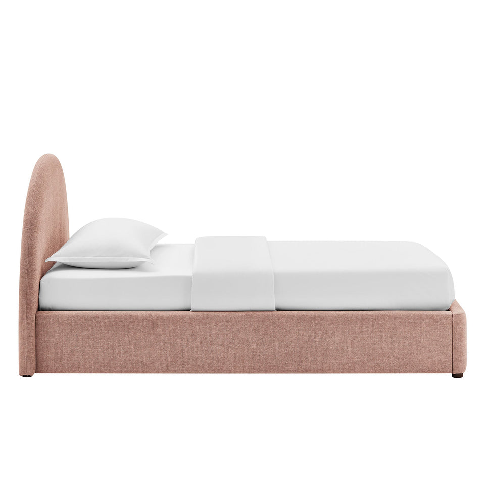 Resort Upholstered Fabric Storage Platform Bed Frame by Modway
