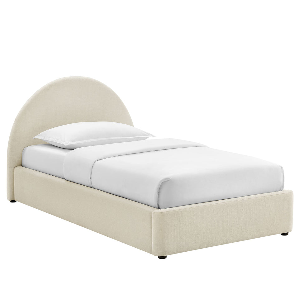 Resort Upholstered Fabric Storage Platform Bed Frame by Modway