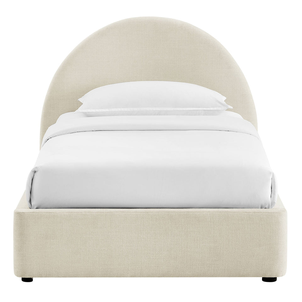 Resort Upholstered Fabric Storage Platform Bed Frame by Modway