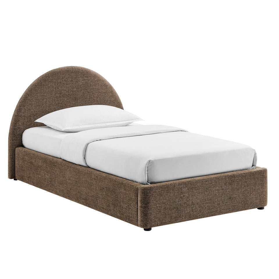 Resort Upholstered Fabric Storage Platform Bed Frame by Modway