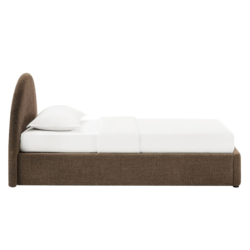 Resort Upholstered Fabric Storage Platform Bed Frame by Modway