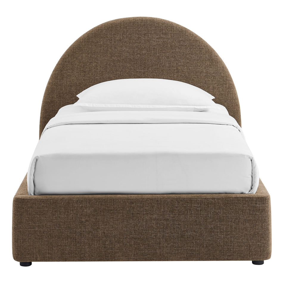 Resort Upholstered Fabric Storage Platform Bed Frame by Modway
