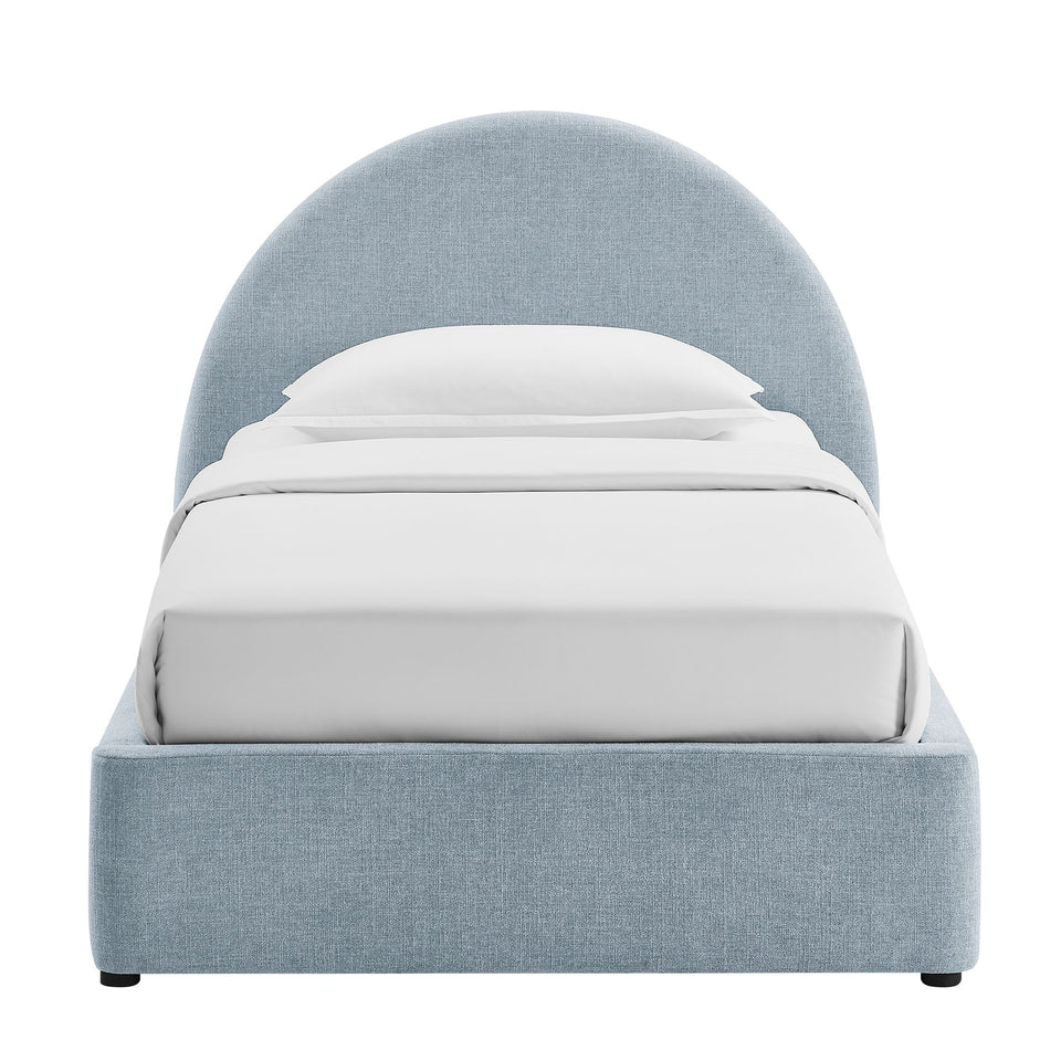 Resort Upholstered Fabric Storage Platform Bed Frame by Modway