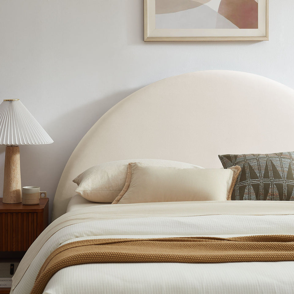 Resort Arched Performance Velvet Storage Platform Bed Frame by Modway