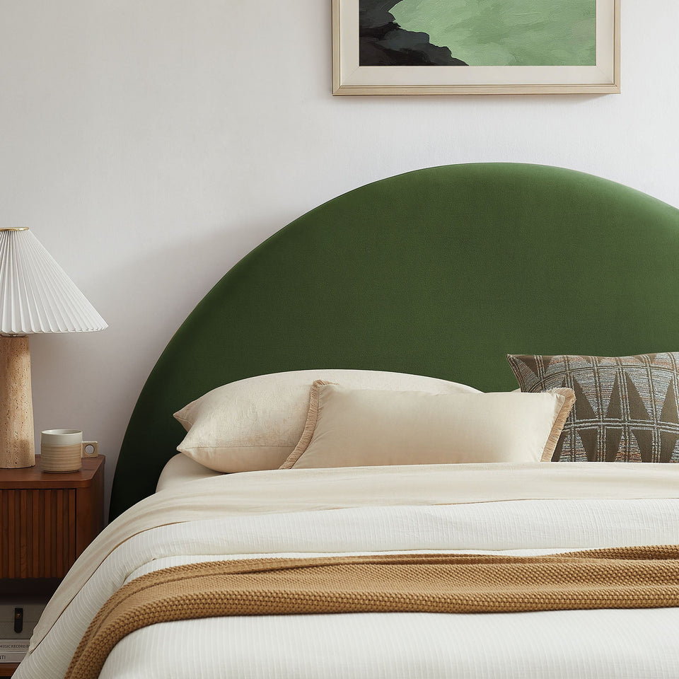 Resort Arched Performance Velvet Storage Platform Bed Frame by Modway