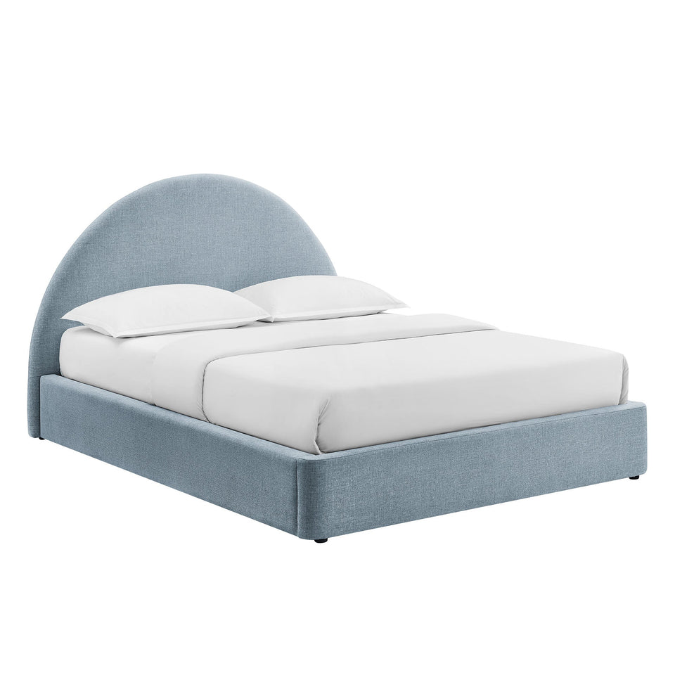 Resort Upholstered Fabric Storage Platform Bed Frame by Modway
