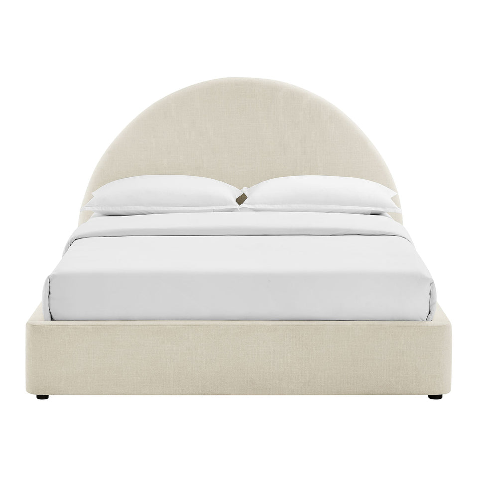 Resort Upholstered Fabric Storage Platform Bed Frame by Modway