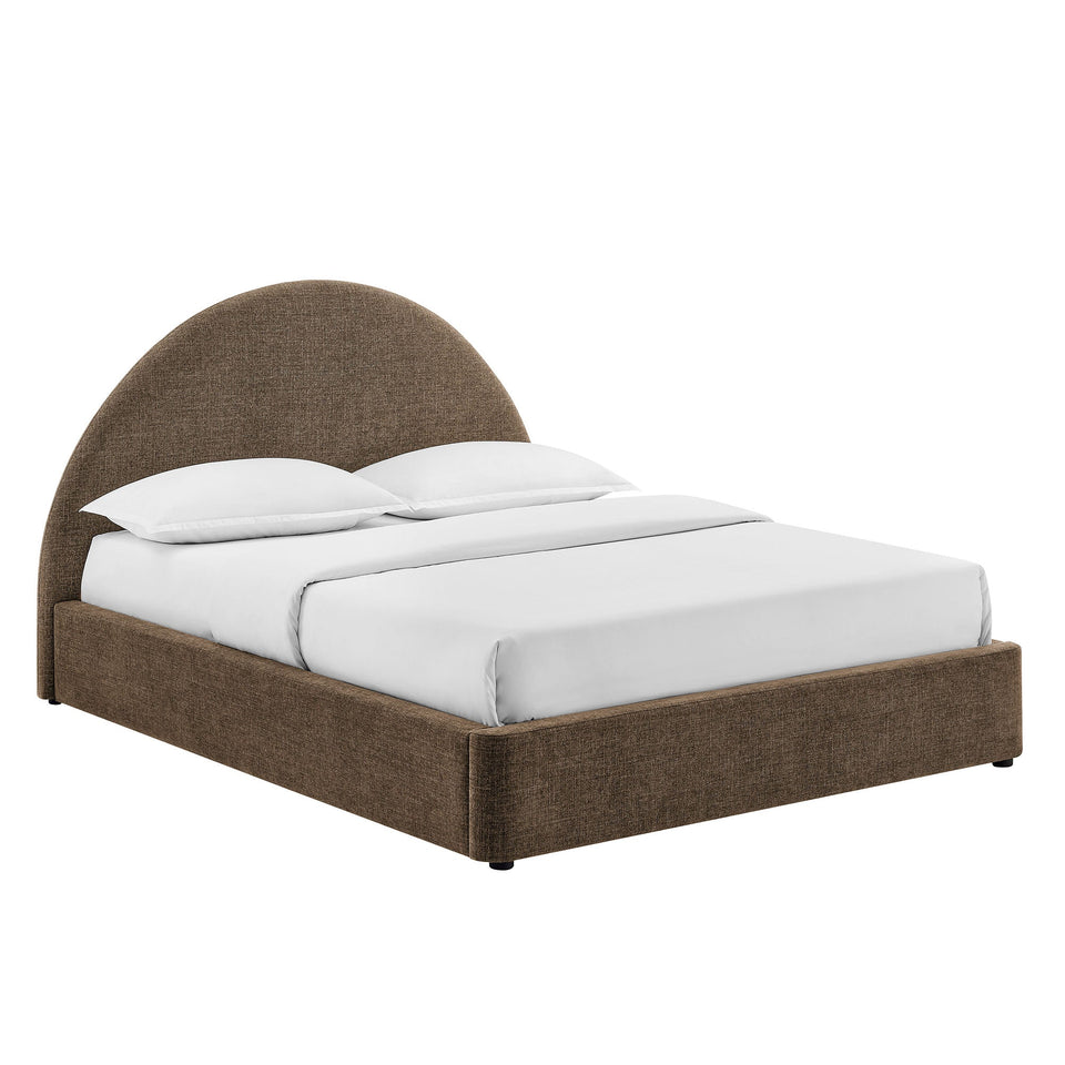 Resort Upholstered Fabric Storage Platform Bed Frame by Modway