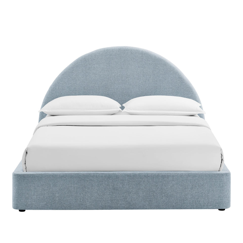 Resort Upholstered Fabric Storage Platform Bed Frame by Modway