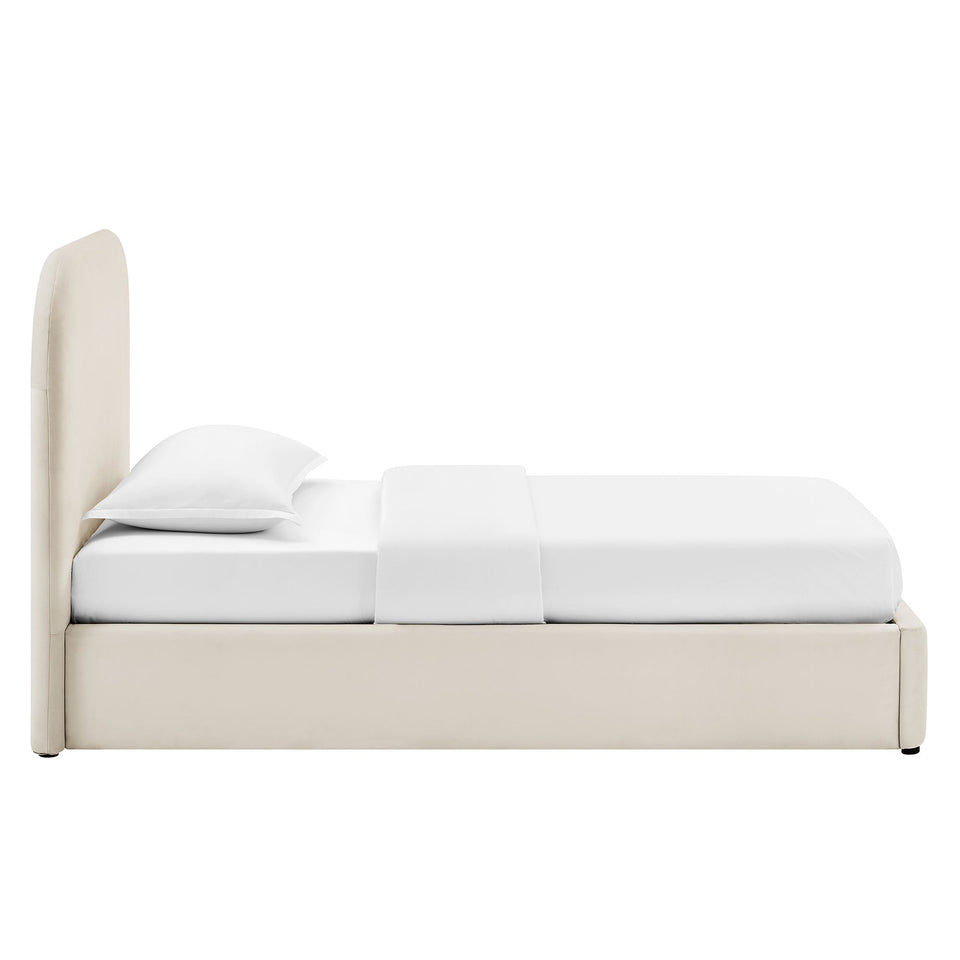 Keynote Performance Velvet Storage Platform Bed Frame by Modway