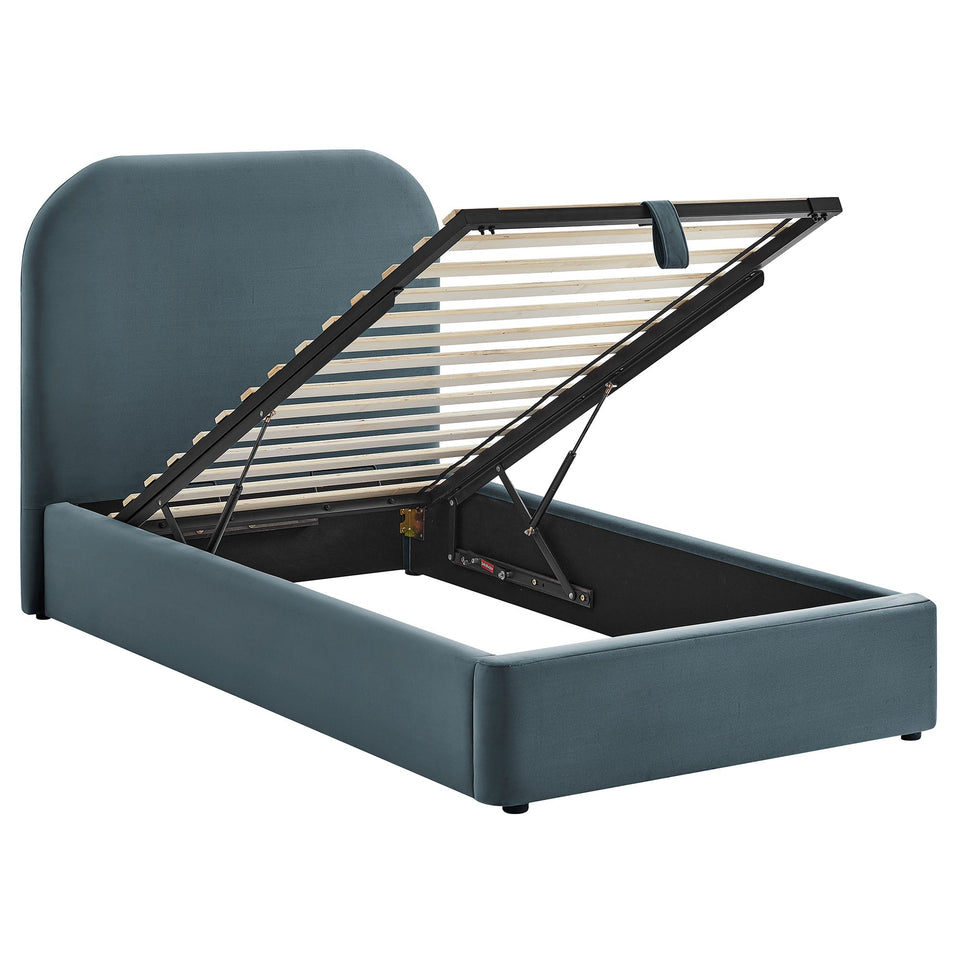 Keynote Performance Velvet Storage Platform Bed Frame by Modway