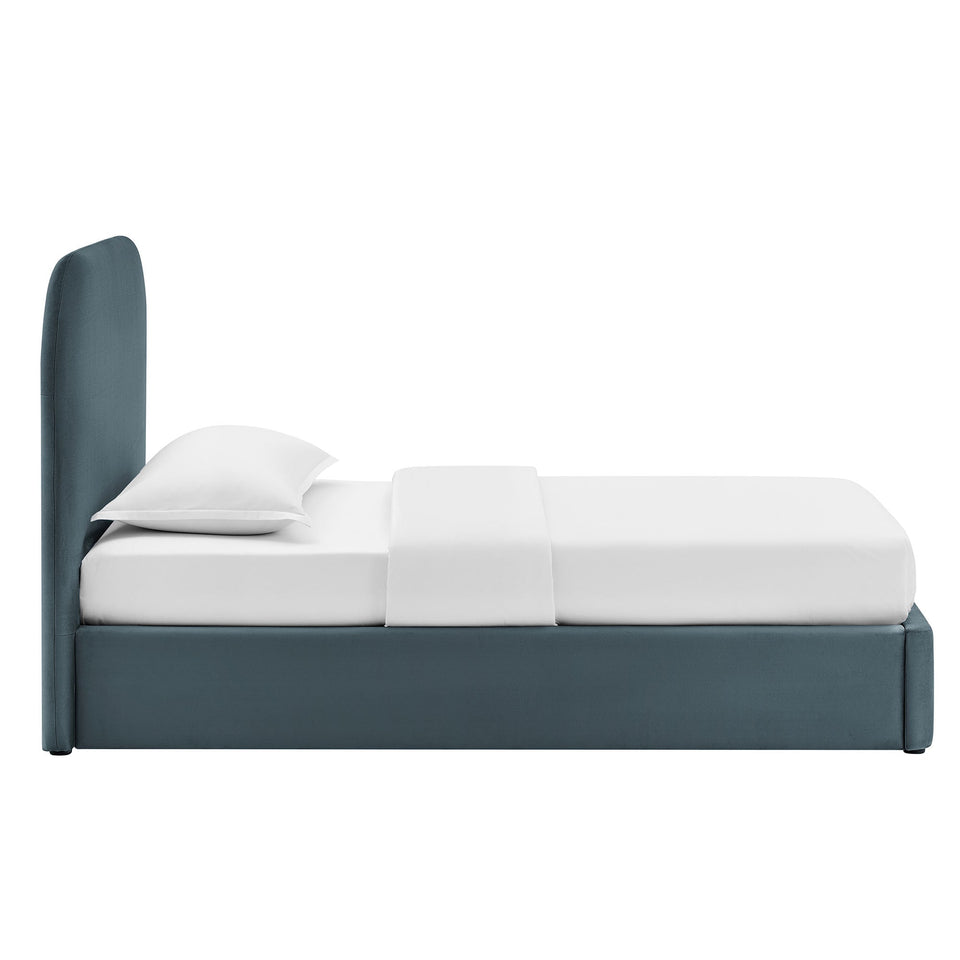 Keynote Performance Velvet Storage Platform Bed Frame by Modway