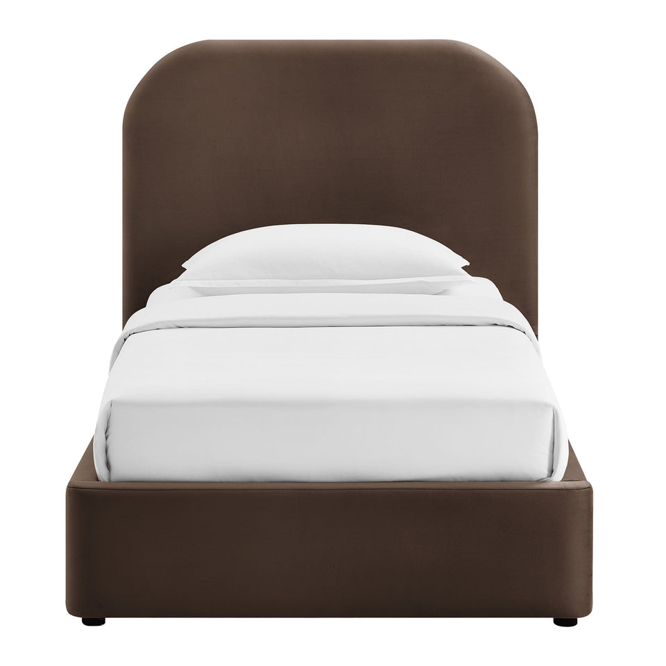 Keynote Performance Velvet Storage Platform Bed Frame by Modway