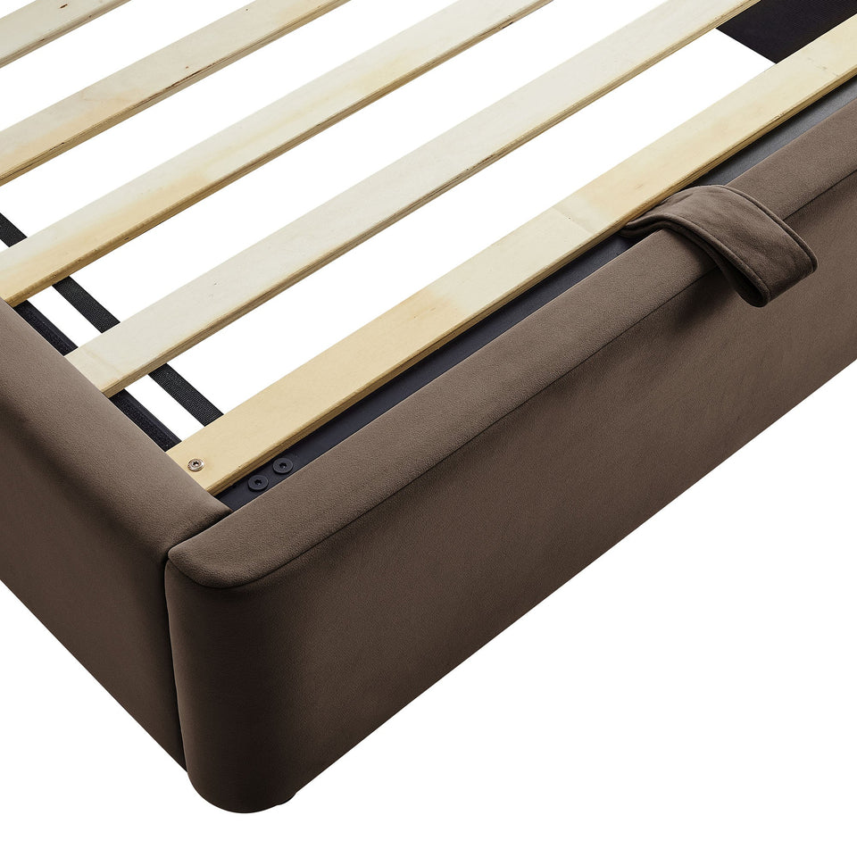 Keynote Performance Velvet Storage Platform Bed Frame by Modway