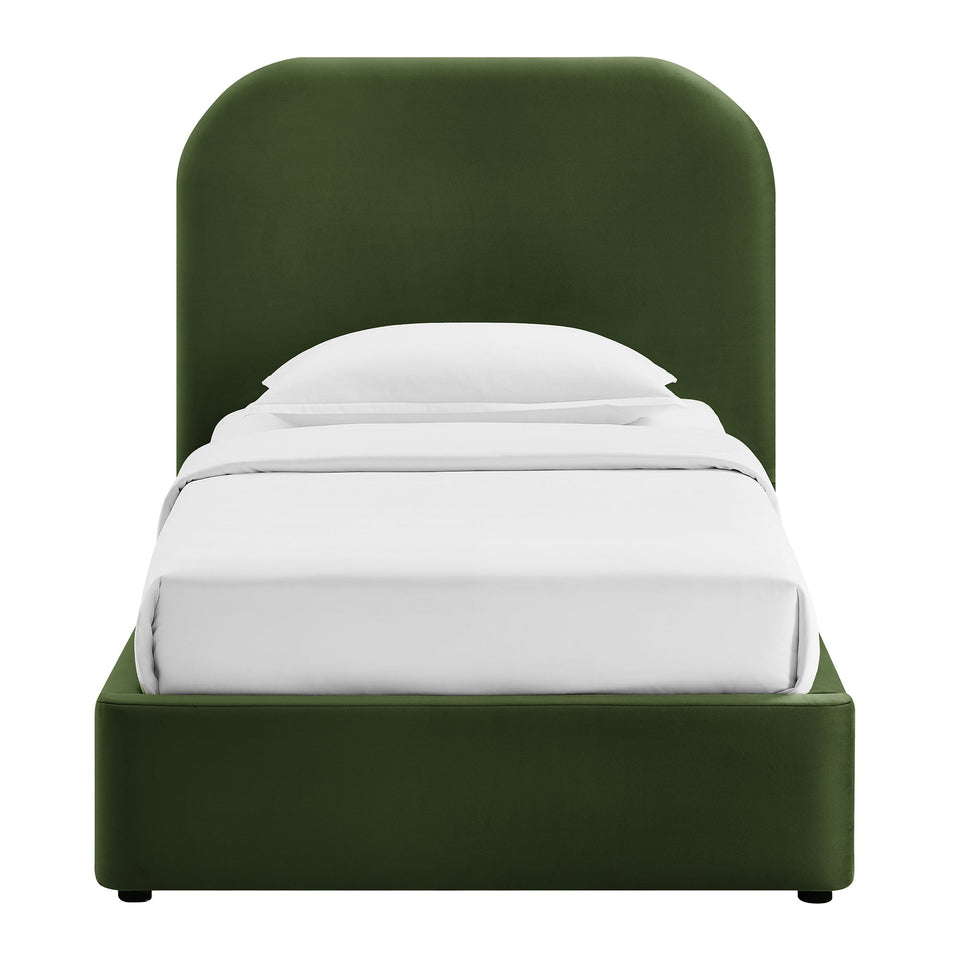 Keynote Performance Velvet Storage Platform Bed Frame by Modway