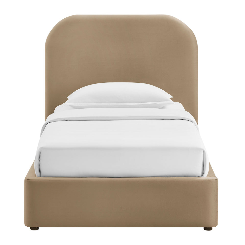 Keynote Performance Velvet Storage Platform Bed Frame by Modway