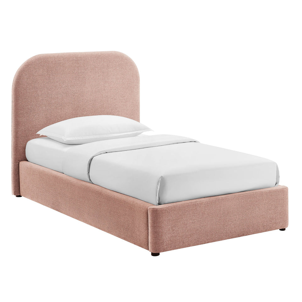 Keynote Fabric Upholstered Storage Platform Bed Frame by Modway