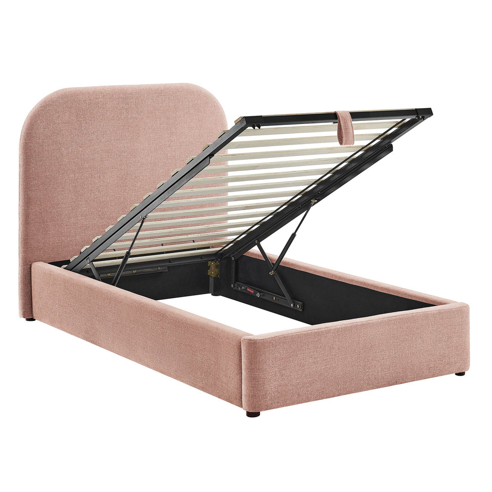 Keynote Fabric Upholstered Storage Platform Bed Frame by Modway