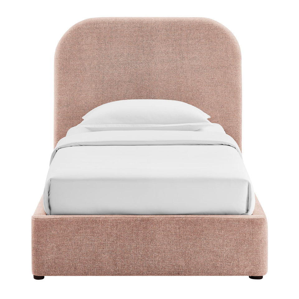 Keynote Fabric Upholstered Storage Platform Bed Frame by Modway
