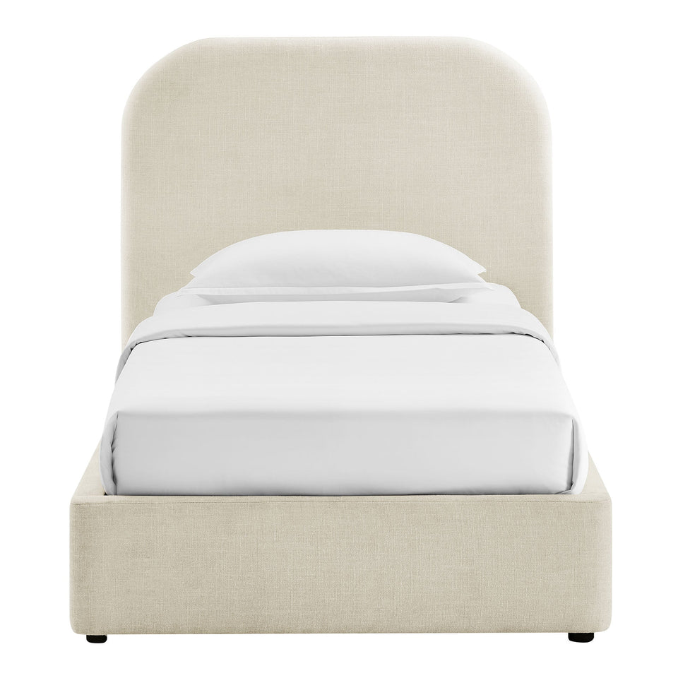 Keynote Fabric Upholstered Storage Platform Bed Frame by Modway