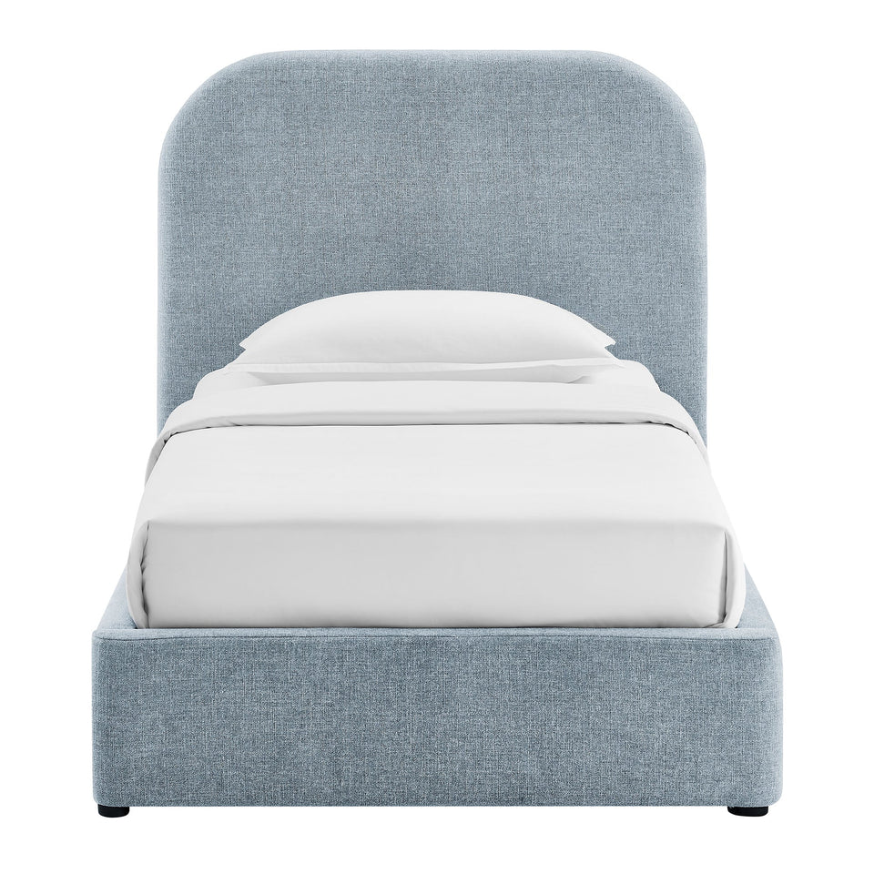 Keynote Fabric Upholstered Storage Platform Bed Frame by Modway