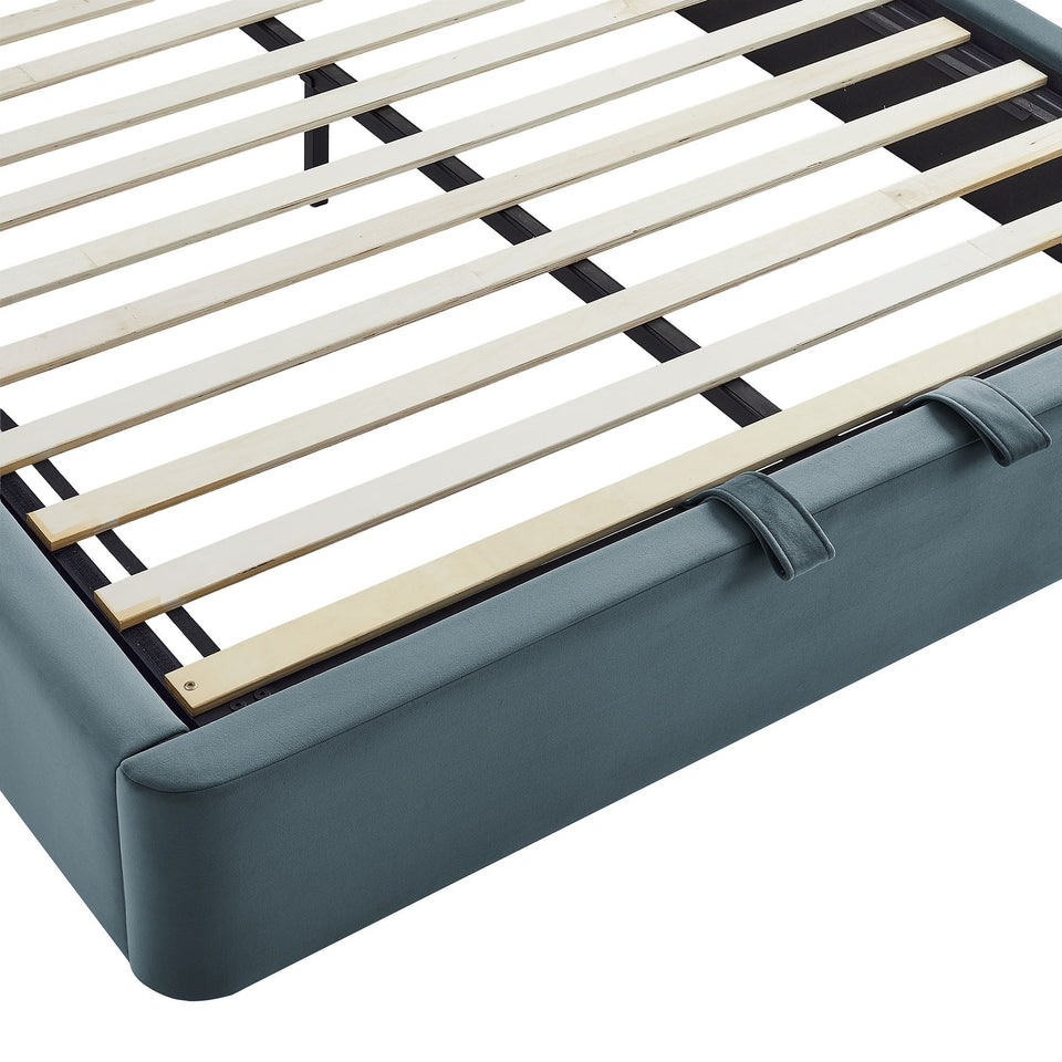 Keynote Performance Velvet Storage Platform Bed Frame by Modway