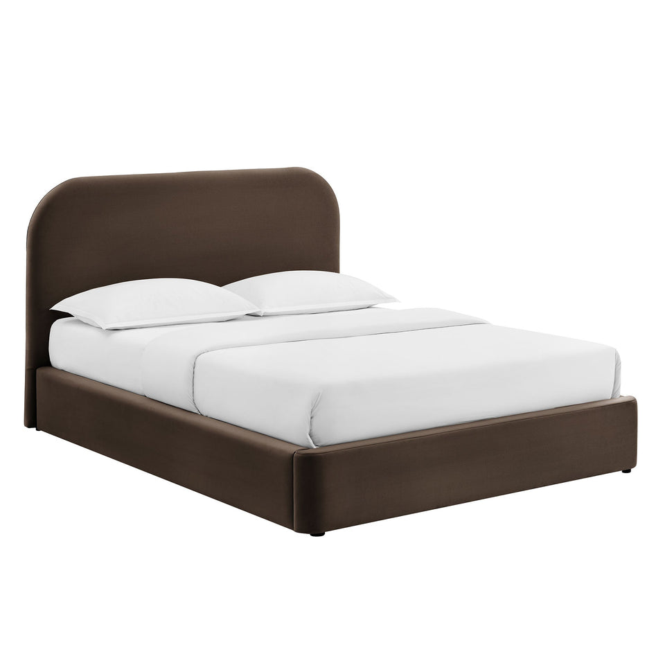 Keynote Performance Velvet Storage Platform Bed Frame by Modway
