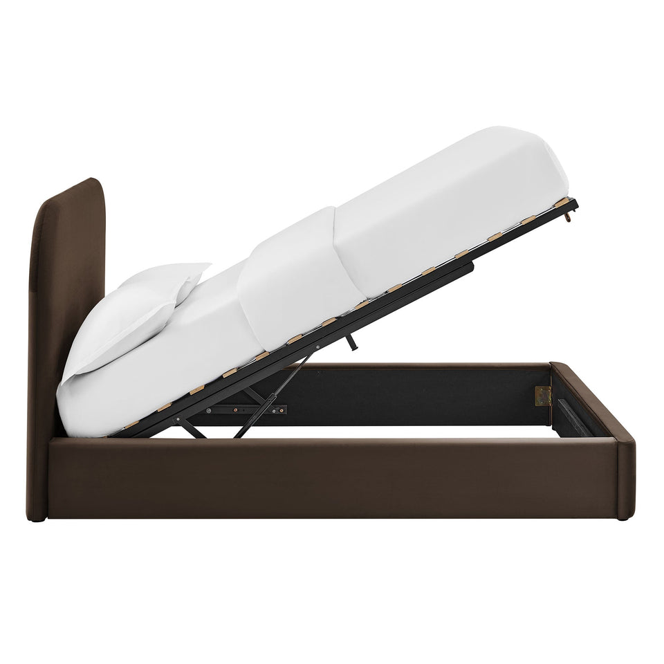 Keynote Performance Velvet Storage Platform Bed Frame by Modway
