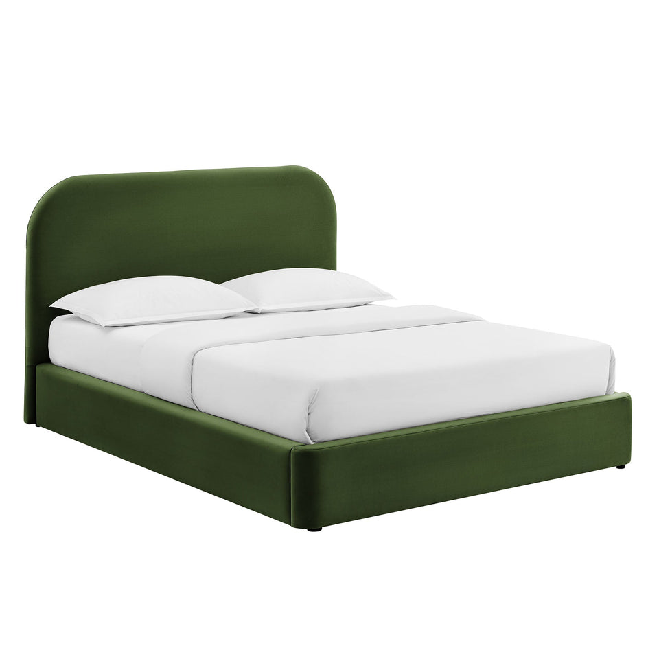 Keynote Performance Velvet Storage Platform Bed Frame by Modway