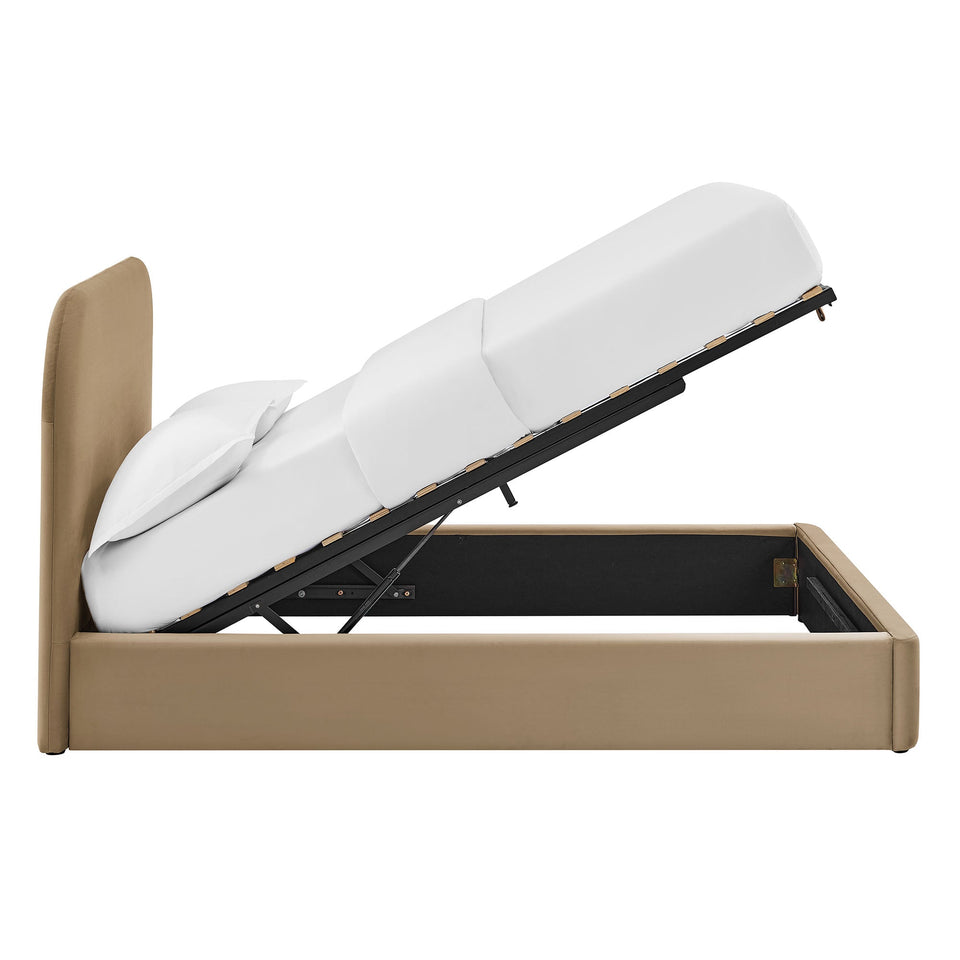 Keynote Performance Velvet Storage Platform Bed Frame by Modway