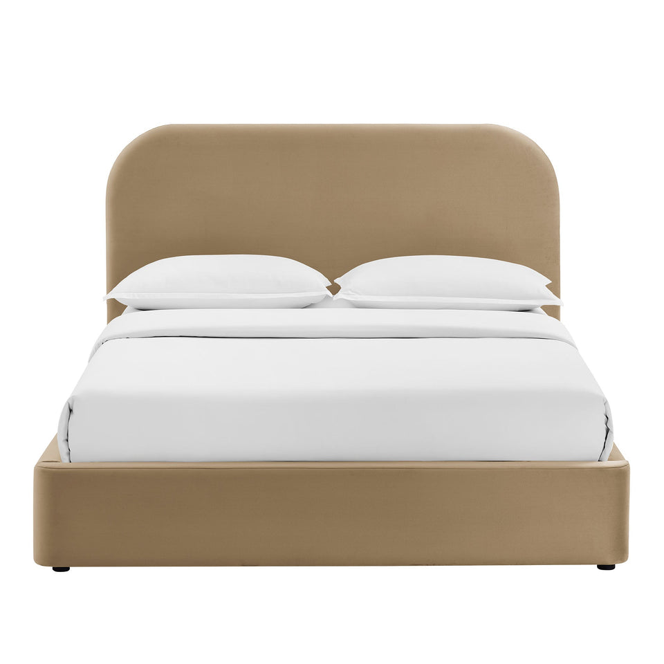 Keynote Performance Velvet Storage Platform Bed Frame by Modway