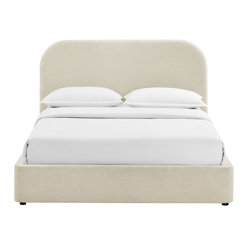 Keynote Fabric Upholstered Storage Platform Bed Frame by Modway
