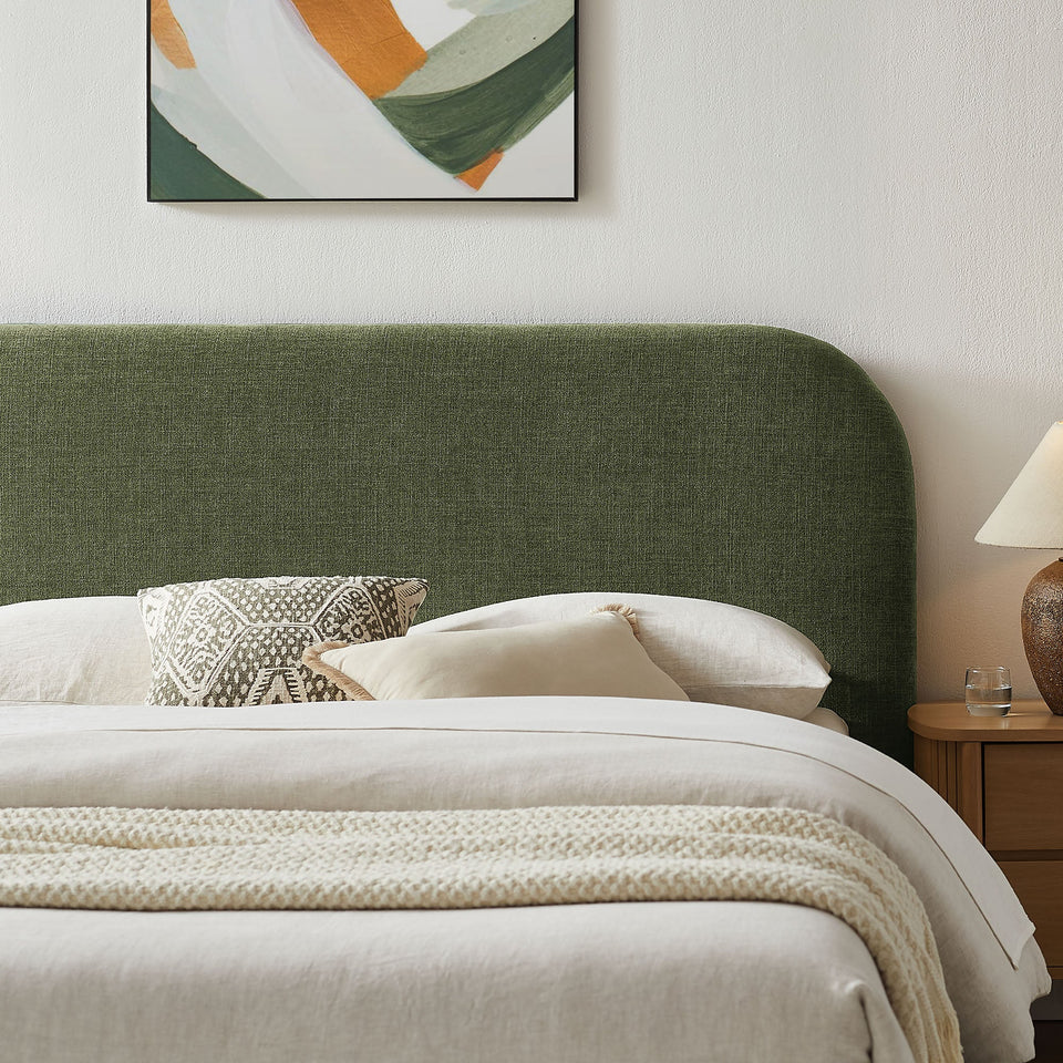 Keynote Fabric Upholstered Storage Platform Bed Frame by Modway