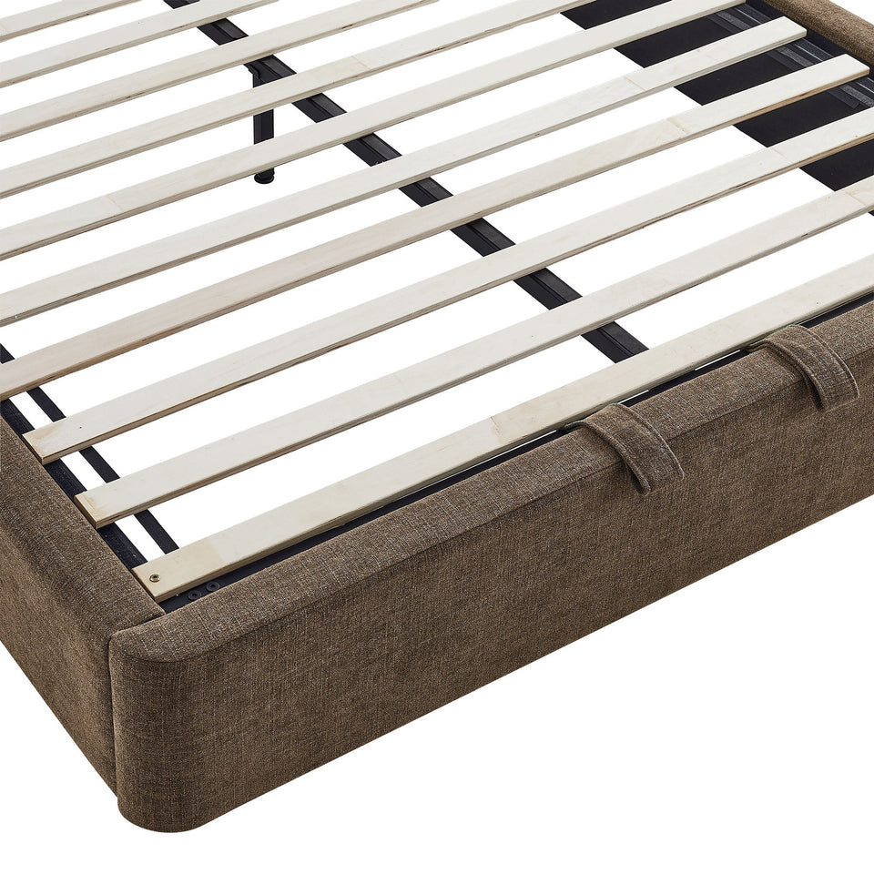 Keynote Fabric Upholstered Storage Platform Bed Frame by Modway