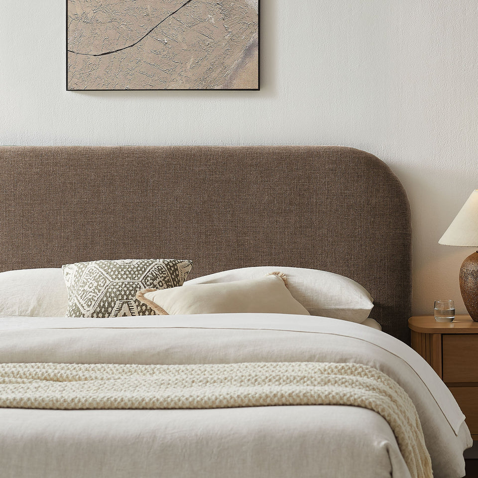 Keynote Fabric Upholstered Storage Platform Bed Frame by Modway