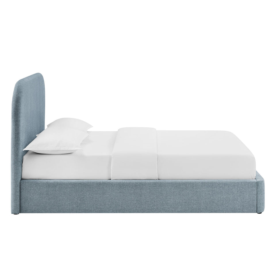 Keynote Fabric Upholstered Storage Platform Bed Frame by Modway