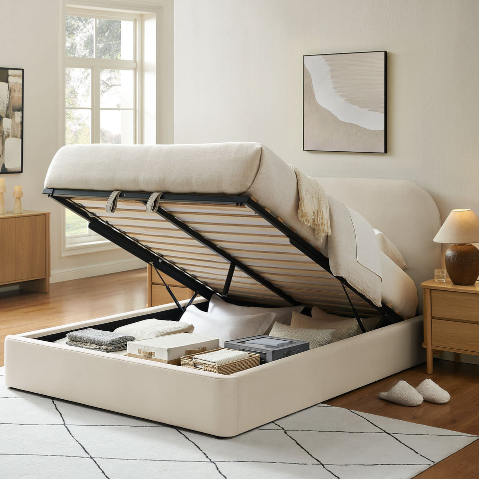 Keynote Performance Velvet Storage Platform Bed Frame by Modway