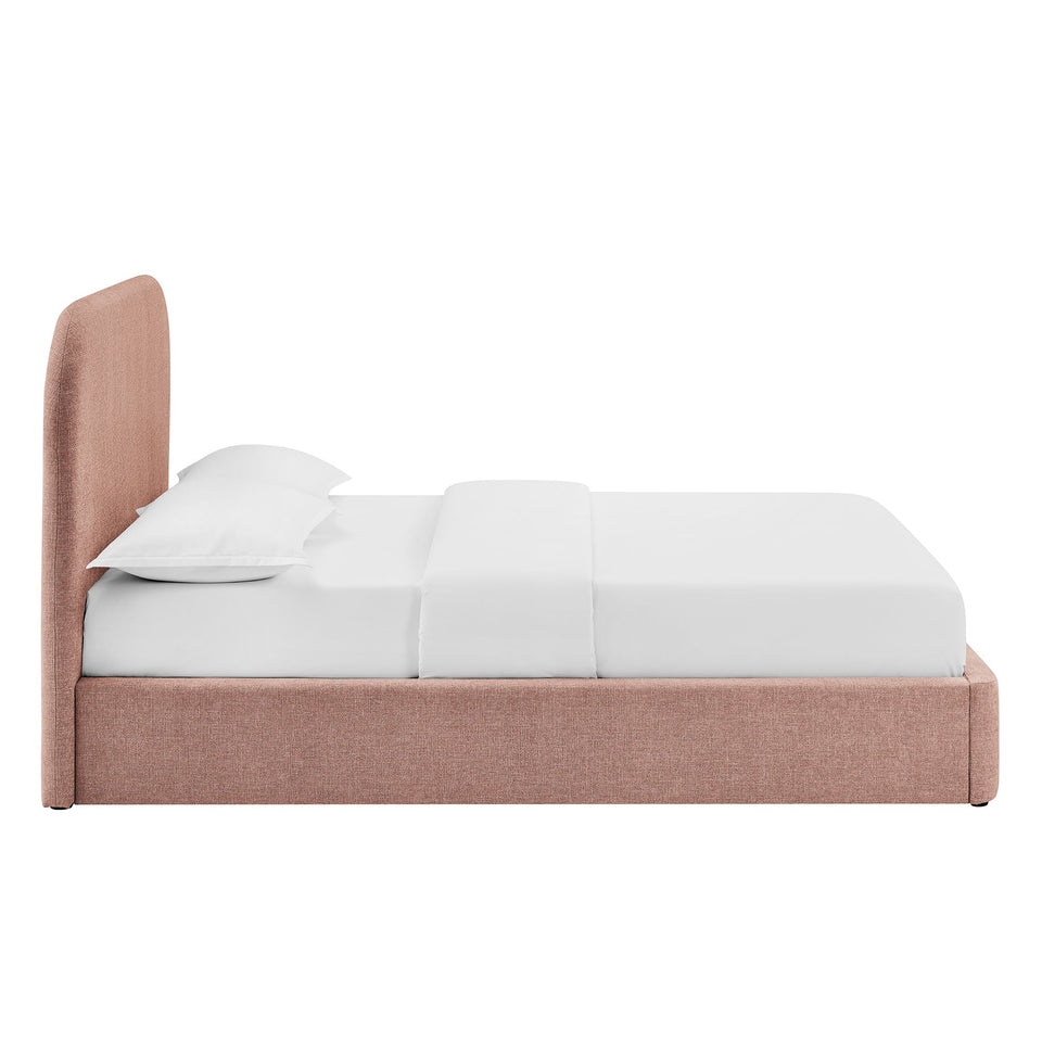Keynote Fabric Upholstered Storage Platform Bed Frame by Modway
