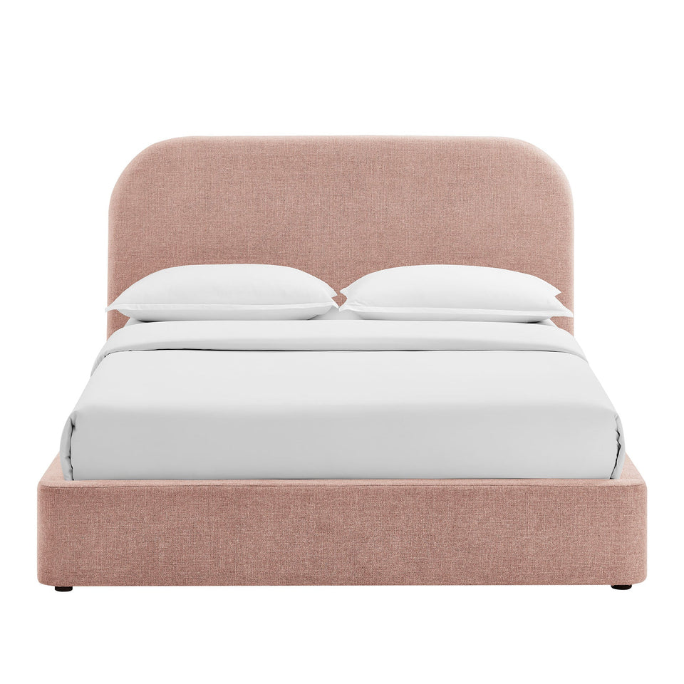 Keynote Fabric Upholstered Storage Platform Bed Frame by Modway