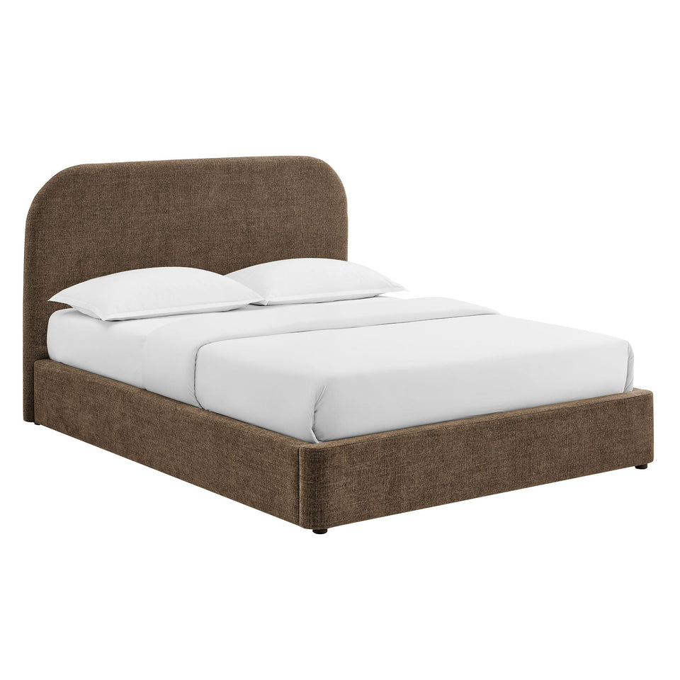 Keynote Fabric Upholstered Storage Platform Bed Frame by Modway