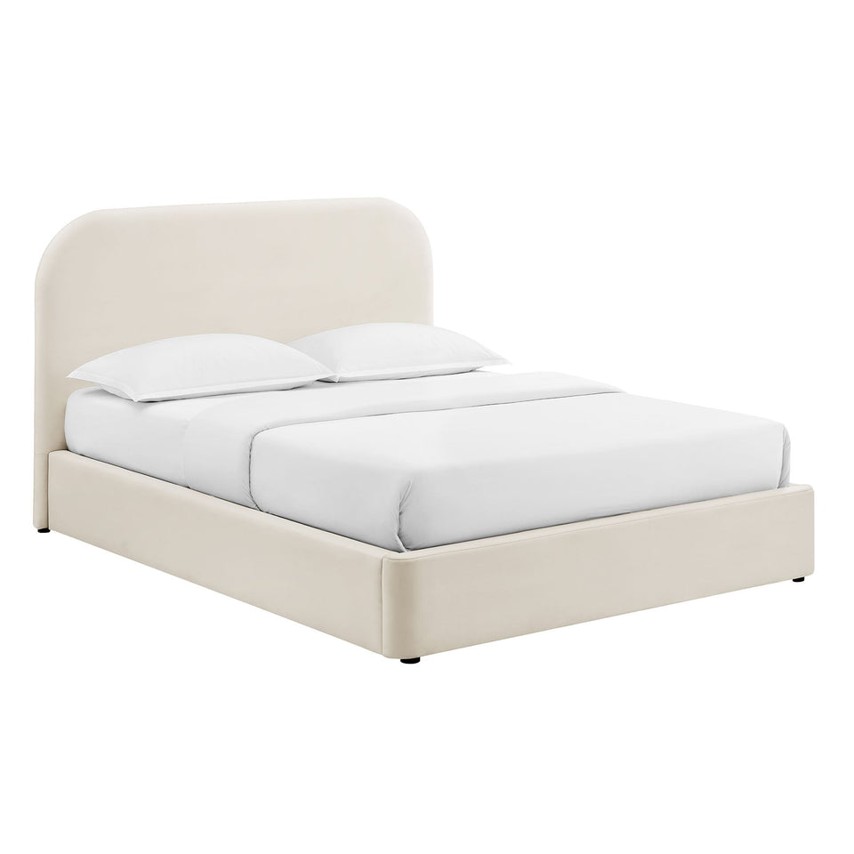 Keynote Performance Velvet Storage Platform Bed Frame by Modway