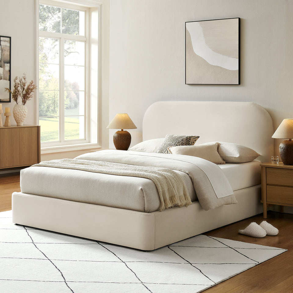 Keynote Performance Velvet Storage Platform Bed Frame by Modway